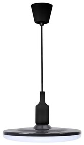 LED Lampada a sospensione KIKI 1xE27/15W/230V nero