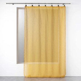 Tenda in voile giallo 140x240 cm Linka - douceur d'intérieur
