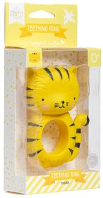 A Little Lovely Company - anello dentizione in gomma naturale - tigre