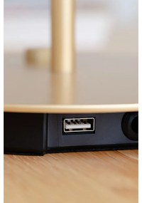 Lampada da tavolo dimmerabile a LED antracite con paralume in metallo (altezza 41,5 cm) Asteria Table - UMAGE