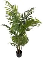 Ramo Artificiale Areca Real Touch in Vaso con 5 Diramazioni H 145 cm