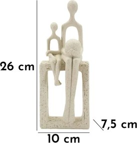 Statuetta Maternita' Stons Cm 10X7,5X26