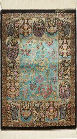 Ghom Tappeto persiano 90 x 60 (Iran) Annodato A Mano