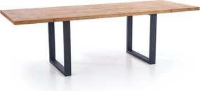 Tavolo allungabile Perez in rovere - L160/250xl90xh76 cm