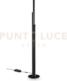 Dorica lampada da terra con dimmer led 3000k 66w  7950 lm h.190cm n...