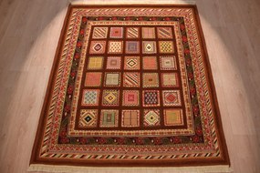 Kilim Tappeto 180x150 (Iran) Tessuto A Mano