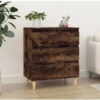 Credenza Rovere Fumo 60x35x70 cm in Legno Multistrato cod mxl 27235