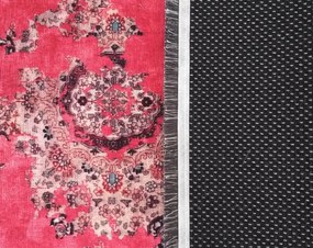 Elegante tappeto rosso vintage Larghezza: 120 cm | Lunghezza: 170 cm