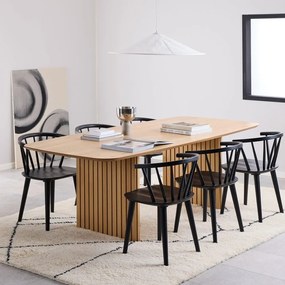 Sedia da pranzo nera Ida - Actona