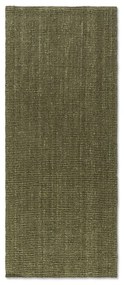 Passatoia color kaki in iuta 80x200 cm Bouclé – Hanse Home