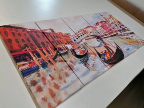 Quadri 5 pezzi – Gondola veneziana