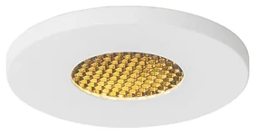 Set di 6 faretti da incasso moderni da bagno bianchi IP54 - Shed Honey