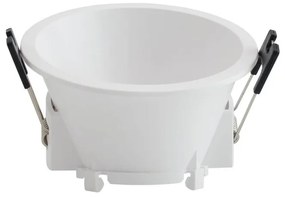 Faretto da Incasso Rotondo Policarbonato Foro Ø85mm Luce Asimmetrica per GU10