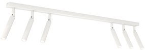 Lampadario Orientabile da soffitto IVI 6 White Colore del corpo Bianco