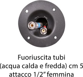 Doccia da Giardino con Miscelatore Belfer 42D2 Acciaio Inox...
