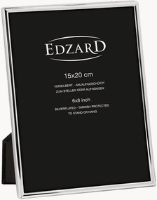 Cornice portafoto placcata in argento Genua