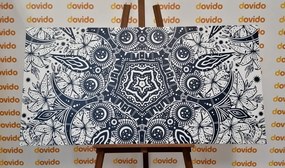 Stampa su tela – Ornamento del giglio selvatico