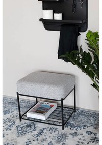 Poggiapiedi grigio chiaro Milou – White Label