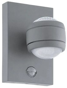 Applique LED moderno da esterno Sesimba grigio EGLO IP44