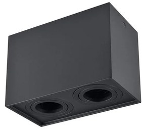 Luce Spot HADAR Q2 2xGU10/10W/230V nero