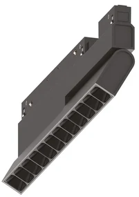 Sistema Magnetico Flessibile Ego Alluminio Nero 1 Luce 13W 3000K Dali Luce Calda
