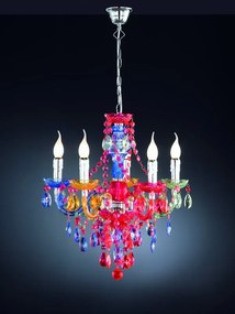 Lampadario Neoclassico Luster 5x E14 Ø52cm REALITY