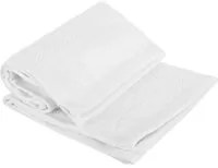 Set 2 lavette asciugamani cotone bianco 30x30 cm Basik