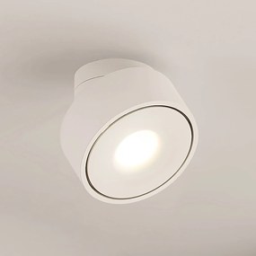 Plafoniera a LED Rotari Arcchio, dimmerabile, Bianco / Opale, Corridoio, Alluminio, Moderno, Plafoniera LED
