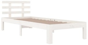 Giroletto bianco in legno massello 100x200 cm