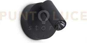 Elf applique a parete con presa usb-c led 3000 k 3w  200 lm dimmera...