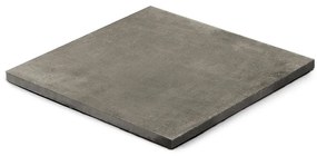 Lastra di cemento Cemento Smoke Rectif in pietra grigio L 60 x L 60 cm, spessore 30 mm