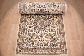 Nain Tappeto 390 x 80 (Iran) Annodato A Mano