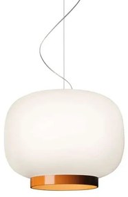 Chouchin 1 Lampada LED a Sospensione Dimmerabile 10m White/Orange - Foscarini