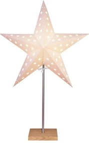 Decorazione luminosa White Star, altezza 65 cm - Star Trading