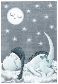 Tappeto per bambini blu-grigio 80x150 cm Bambi - Ayyildiz Carpets