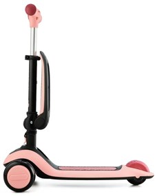 KINDERKRAFT - Monopattino per bambini 2in1 HALLEY Rosa