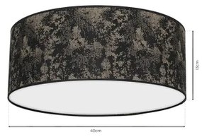 Plafoniera SATINO 2xE27/60W/230V oro