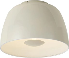 Plafoniera retrò beige con interno bianco e LED dimmerabile a 3 fasi - Vera