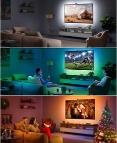 Govee - TV Backlight 3 Lite TV 55-65" SMART LED retroilluminazione RGBICW Wi-Fi IP67 +RC