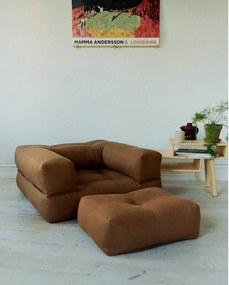 Poltrona Variable Lino Beige Cube - Karup Design