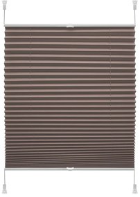 Tenda a pacchetto marrone 42,5x150 cm Plisé Verona – Gardinia