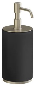 Dispenser sapone liquido da appoggio nero brass brushed 66438 Gessi