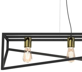 Lampadario a sospensione con filo GOTE 4xE27/60W/230V