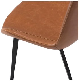 Sedia da pranzo in similpelle marrone DAN-FORM Danimarca Hype - DAN-FORM Denmark