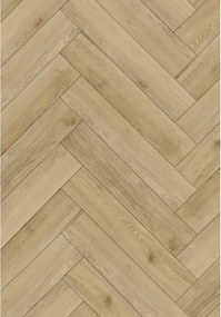 Mexen Charter Oak pannelli vinilici spina 570 x 95 mm LVT Dryback 2,5 mm, supporto PVC, 4 V-Fuga, Rovere