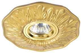 Ideal Lux - Faretto da incasso POLKA 1xGU10/50W/230V dorato