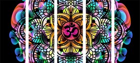 Quadri 5 pezzi – Mandala della salute
