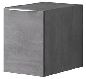 Mobile da bagno sospeso sotto lavabo L 30 x H 40 x P 45.5 cm grigio, 1 anta Portland