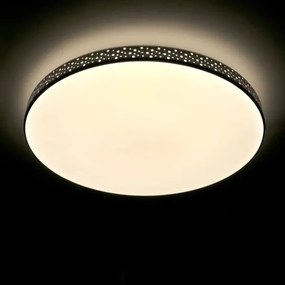 Plafoniera LED da bagno MOON LED/18W/230V nero IP44