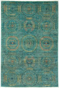 Mamluk Tappeto 130 x 190 Grigio (Pakistan) Annodato A Mano